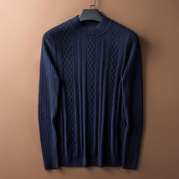 men's sweaters autumn winter round neck sweater young fashion leisure pullover twist knit, White;black
men's sweaters autumn winter round neck sweater young fashion leisure pullover twist knit, White;black