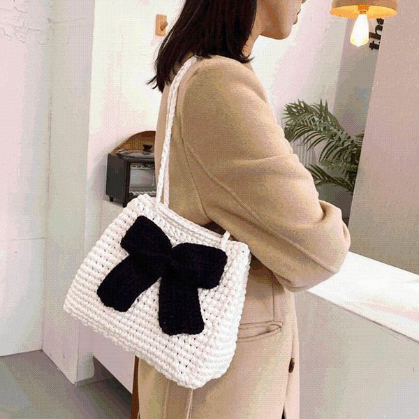 evening bags women bag bow hand-knitted fashion armpit diy knitting wool small fragrant wind single shoulder handbags
evening bags women bag bow hand-knitted fashion armpit diy knitting wool small fragrant wind single shoulder handbags