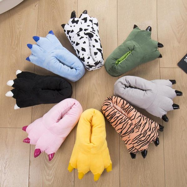 slippers winter warm women's shoes soft bottom indoor female male children christmas claw parent-child family cotton, Black
slippers winter warm women's shoes soft bottom indoor female male children christmas claw parent-child family cotton, Black