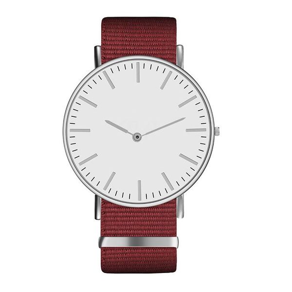 wristwatches drop no logo fashion watches men women nylon analog quartz round sport mens clock c3896, Slivery;brown
wristwatches drop no logo fashion watches men women nylon analog quartz round sport mens clock c3896, Slivery;brown