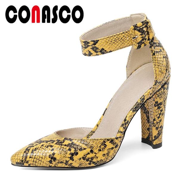 dress shoes conasco women pumps spring summer fashion snake pattern thick heels ankle strap wedding night club casual woman, Black
dress shoes conasco women pumps spring summer fashion snake pattern thick heels ankle strap wedding night club casual woman, Black