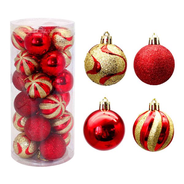 decorations barrel painted christmas ball set 5cm electroplated plastic color ball scene layout props
decorations barrel painted christmas ball set 5cm electroplated plastic color ball scene layout props