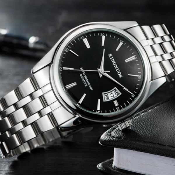 wristwatches fashion men's quartz wrist watch mens watches stainless steel classic business men waterproof male clock xfcs, Slivery;brown
wristwatches fashion men's quartz wrist watch mens watches stainless steel classic business men waterproof male clock xfcs, Slivery;brown