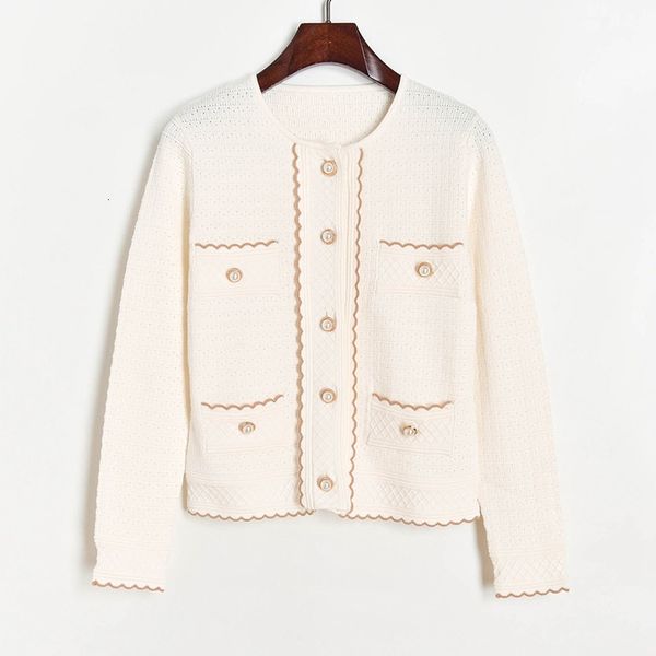 knits fall women cropped lady sweater coat out white round neck single breasted cardigan elegant
knits fall women cropped lady sweater coat out white round neck single breasted cardigan elegant