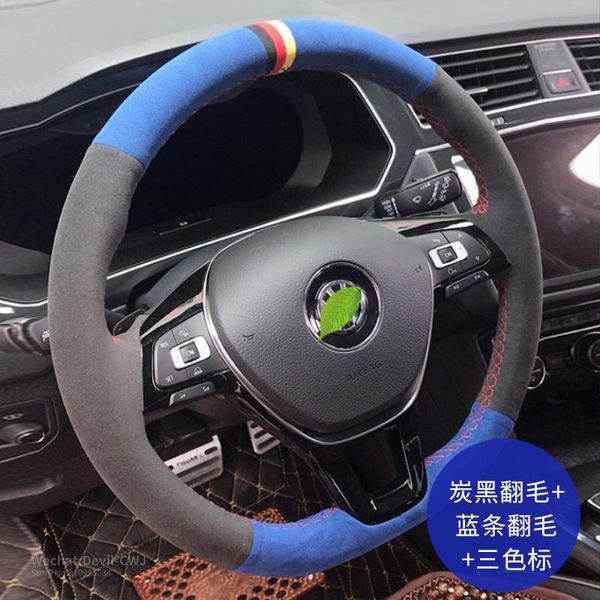 car pi hand-stitch steering wheel cover for vw passat tiguan teramont touareg tayron tacqua grip auto parts interior accessories
car pi hand-stitch steering wheel cover for vw passat tiguan teramont touareg tayron tacqua grip auto parts interior accessories