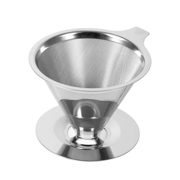 coffee filters reusable filter stainless steel holder double layer metal mesh funnel baskets dripper tea basket tools
coffee filters reusable filter stainless steel holder double layer metal mesh funnel baskets dripper tea basket tools