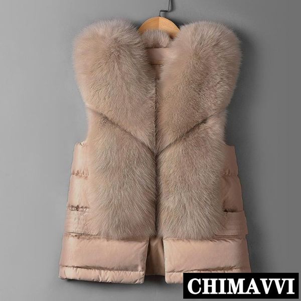 women's fur & faux fashion short jacket vest coat warm female imitation 2021 down waistcoats, Black
women's fur & faux fashion short jacket vest coat warm female imitation 2021 down waistcoats, Black