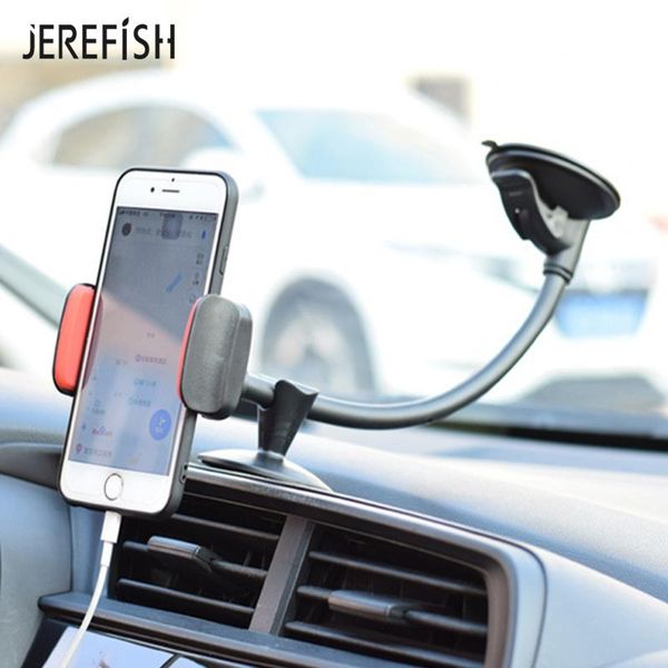 cell phone mounts & holders jerefish universal long arm windshield mobile cellphone car mount bracket holder for stand x xs gps
cell phone mounts & holders jerefish universal long arm windshield mobile cellphone car mount bracket holder for stand x xs gps