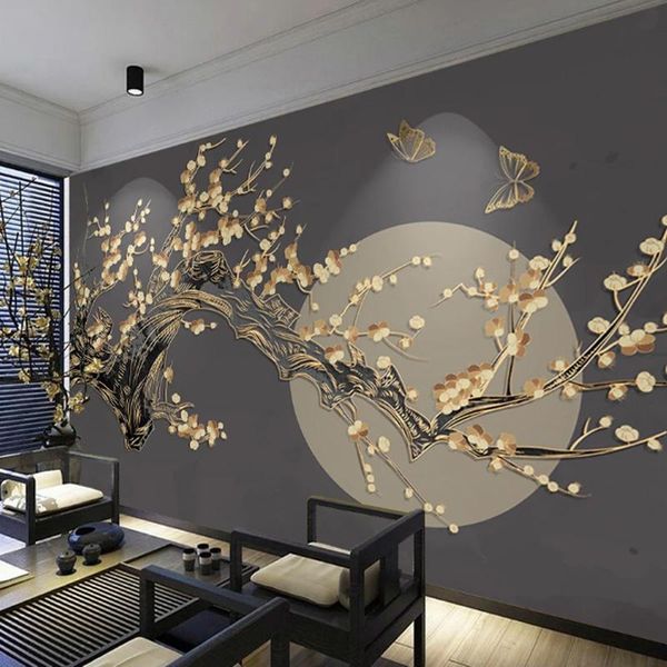 wallpapers japanese-style mural plum blossom moon wallpaper sushi restaurant living room bedroom tv background wall deocative custom size
wallpapers japanese-style mural plum blossom moon wallpaper sushi restaurant living room bedroom tv background wall deocative custom size