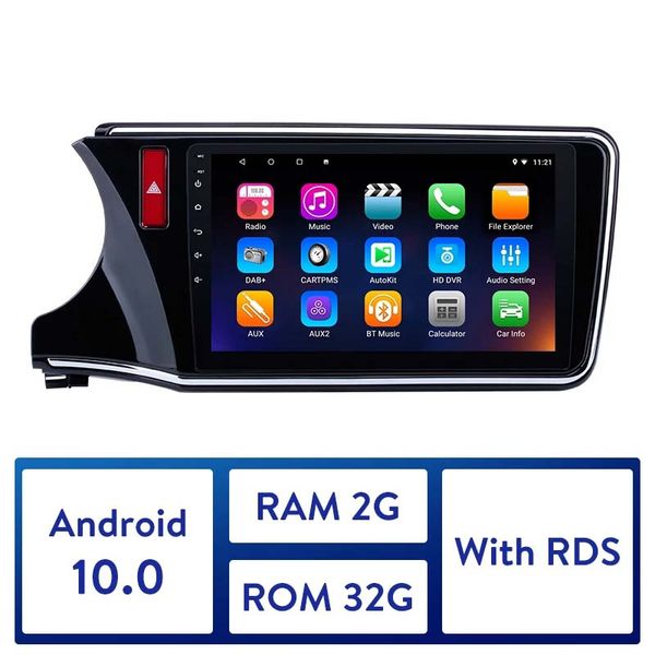 2din android 10.0 car dvd gps radio player head unit for 2014-2017 honda city left hand drive multimedia2gb
2din android 10.0 car dvd gps radio player head unit for 2014-2017 honda city left hand drive multimedia2gb