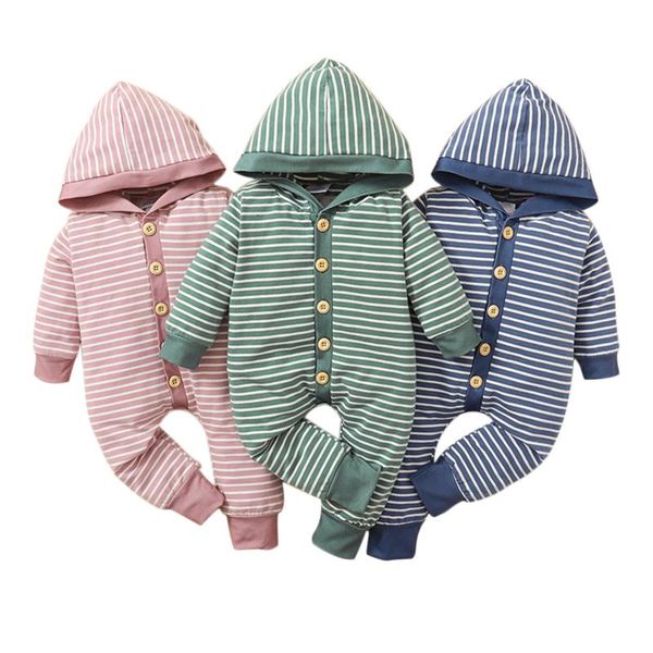 rompers baby fall winter clothes boys girls stripe long sleeve clothing romper, Blue
rompers baby fall winter clothes boys girls stripe long sleeve clothing romper, Blue
