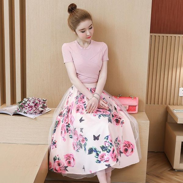 two piece dress women's stretch crop and skirt pink set woman summer elegant blouse floral suit womens 2 pieces outfits, White
two piece dress women's stretch crop and skirt pink set woman summer elegant blouse floral suit womens 2 pieces outfits, White