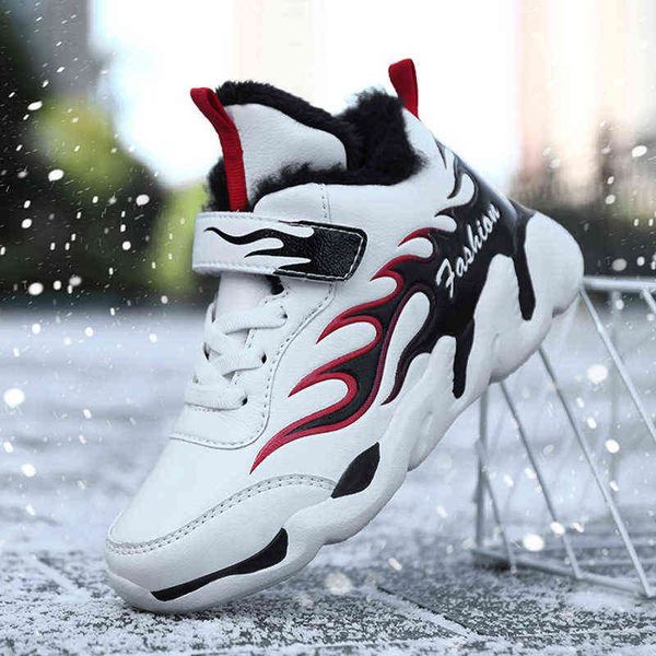 children winter shoes sports boys basketball sneakers pu plush warm kids shoes casual running walking tennis shoes for boys 2022 g1210, Black;red
children winter shoes sports boys basketball sneakers pu plush warm kids shoes casual running walking tennis shoes for boys 2022 g1210, Black;red