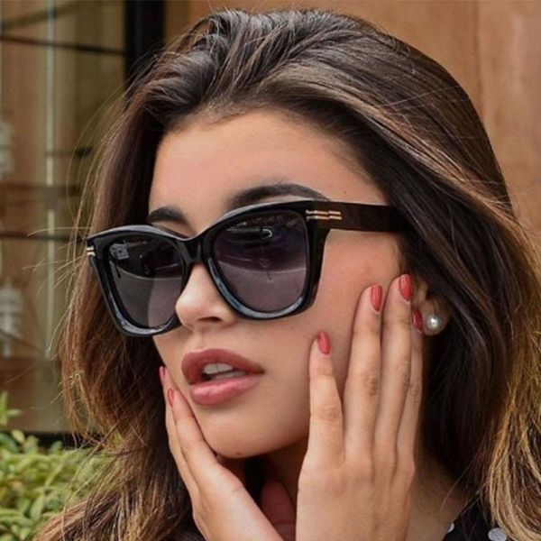 sunglasses square big frame luxury men women fashion shades uv400 vintage glasses 50610, White;black
sunglasses square big frame luxury men women fashion shades uv400 vintage glasses 50610, White;black