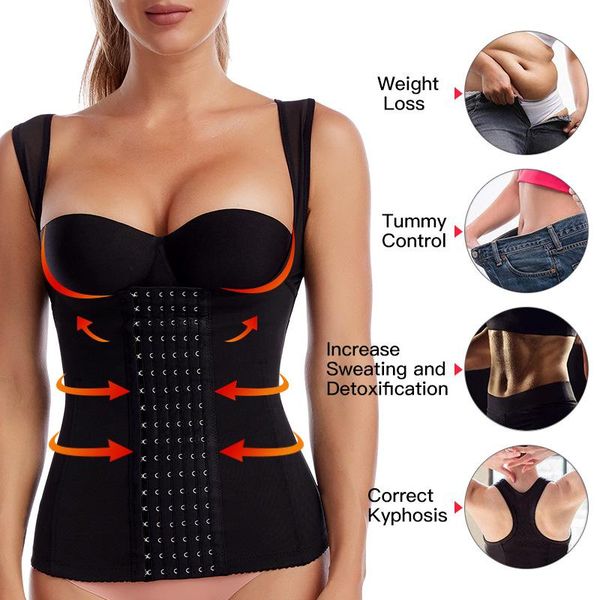 women's shapers corset body shaper waist trainer shaperwear underbust large size postpartum slim-fitting chest tights vest, Black;white
women's shapers corset body shaper waist trainer shaperwear underbust large size postpartum slim-fitting chest tights vest, Black;white