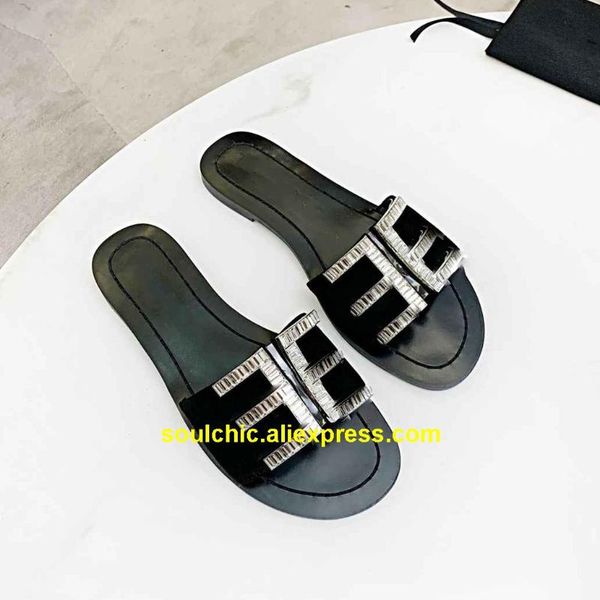 slippers summer indoors slides brand shoes females metal selling flat footwears holiday beach ladies, Black
slippers summer indoors slides brand shoes females metal selling flat footwears holiday beach ladies, Black