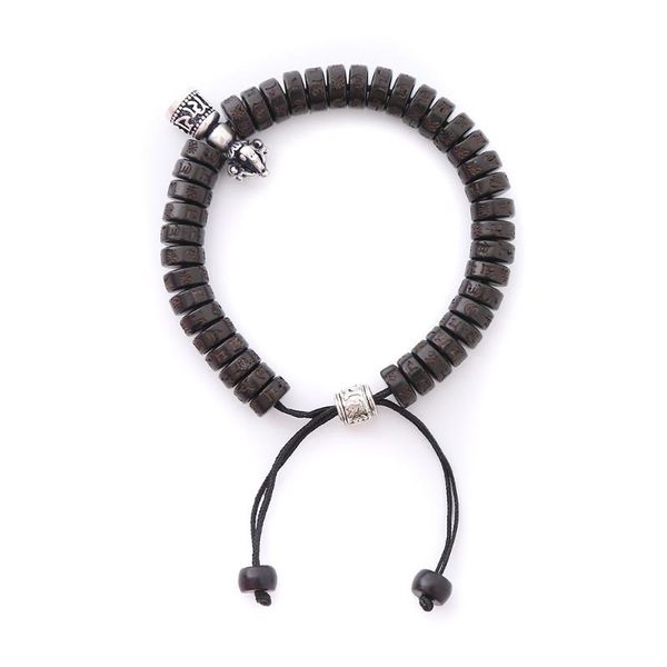 charm bracelets vintage tibetan buddhist wood bracelet men handmade braided black beads women jewelry, Golden;silver
charm bracelets vintage tibetan buddhist wood bracelet men handmade braided black beads women jewelry, Golden;silver