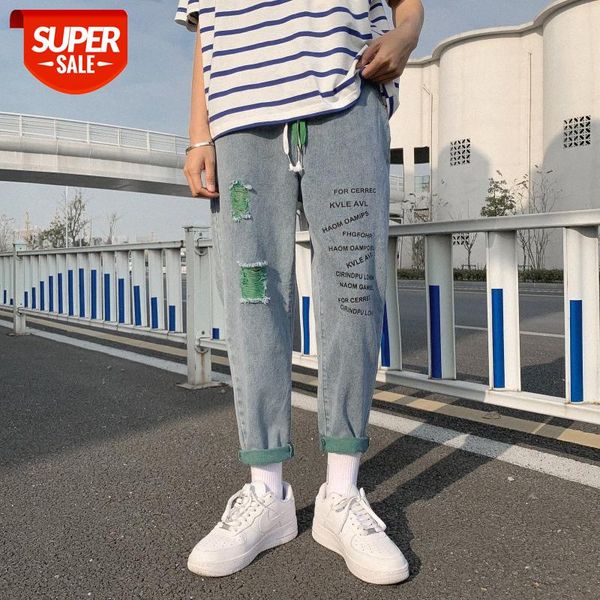 shorts men's casual pants ripped jeans ankle-length plus size men and women couples nz708 #ng2m, Blue 
shorts men's casual pants ripped jeans ankle-length plus size men and women couples nz708 #ng2m, Blue