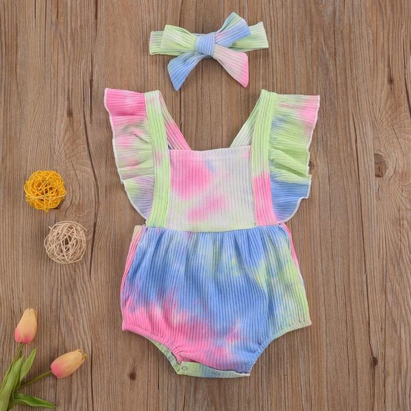 jumpsuits baby & children's born girls 2 pcs tie dye clothes colorful feifei sleeve romper + headband outfits sets, Blue
jumpsuits baby & children's born girls 2 pcs tie dye clothes colorful feifei sleeve romper + headband outfits sets, Blue