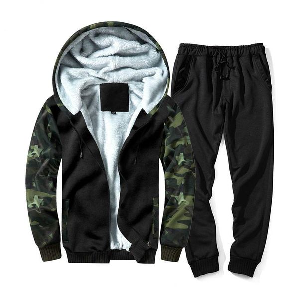men's tracksuits winter tracksuit sportwear 2021 2 piece set hoodies jacket+trousers warm cotton fleece thickening for male large size, Gray
men's tracksuits winter tracksuit sportwear 2021 2 piece set hoodies jacket+trousers warm cotton fleece thickening for male large size, Gray