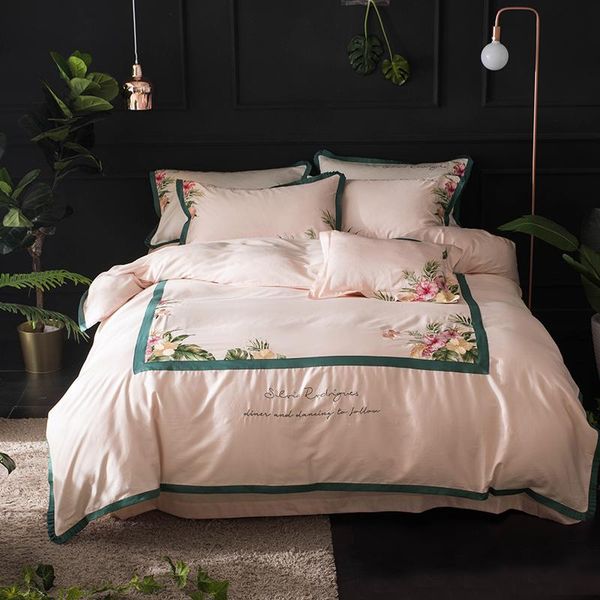 bedding sets pink white luxury set king size duvet cover bedsheet egyptian cotton embroidery beddingsets pillowcase
bedding sets pink white luxury set king size duvet cover bedsheet egyptian cotton embroidery beddingsets pillowcase