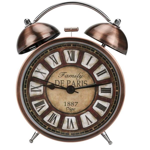 other clocks & accessories retro alarm clock classic silent bedside quartz double twin bell vintage analogue wall home decor
other clocks & accessories retro alarm clock classic silent bedside quartz double twin bell vintage analogue wall home decor