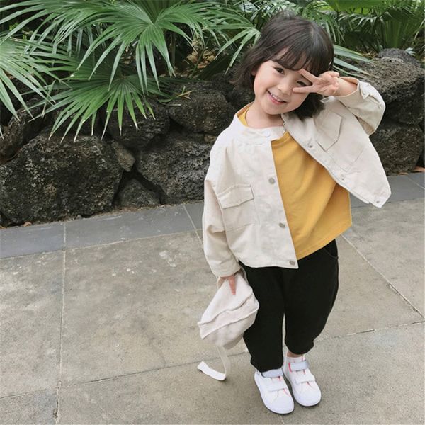 solid color kids jackets for girls autumn clothes 2t 3t 4t children jacket and coat litter girl outerwear costume, White
solid color kids jackets for girls autumn clothes 2t 3t 4t children jacket and coat litter girl outerwear costume, White