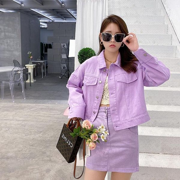 women's jackets 2021 spring denim jacket fashion solid color lapel slim long sleeve short top, Black;brown
women's jackets 2021 spring denim jacket fashion solid color lapel slim long sleeve short top, Black;brown