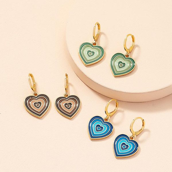dangle & chandelier creative oil drop colorful heart earrings vintage simple for women girls fashion jewelry bijoux femme, Silver
dangle & chandelier creative oil drop colorful heart earrings vintage simple for women girls fashion jewelry bijoux femme, Silver