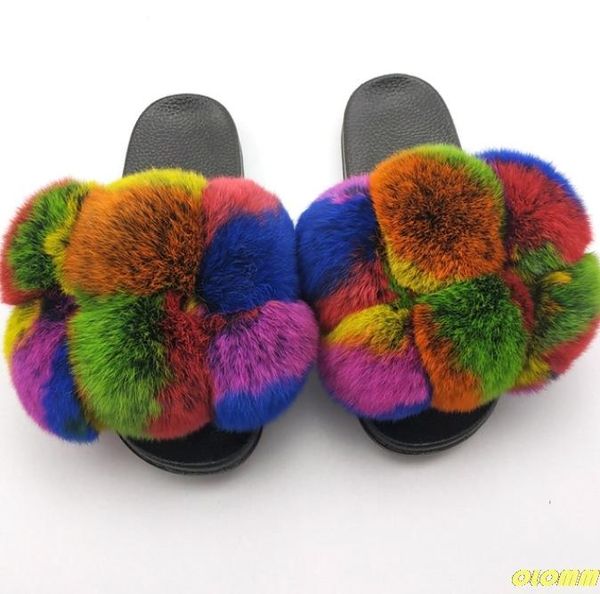 furry slippers house summer fluffy slides for women real fur sandals ladies luxury fashion female shoes with pompon indoor, Black
furry slippers house summer fluffy slides for women real fur sandals ladies luxury fashion female shoes with pompon indoor, Black