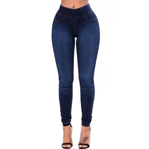 women's jeans s-3xl slim waist fashion trousers comfortable casual basic plus size, Blue
women's jeans s-3xl slim waist fashion trousers comfortable casual basic plus size, Blue