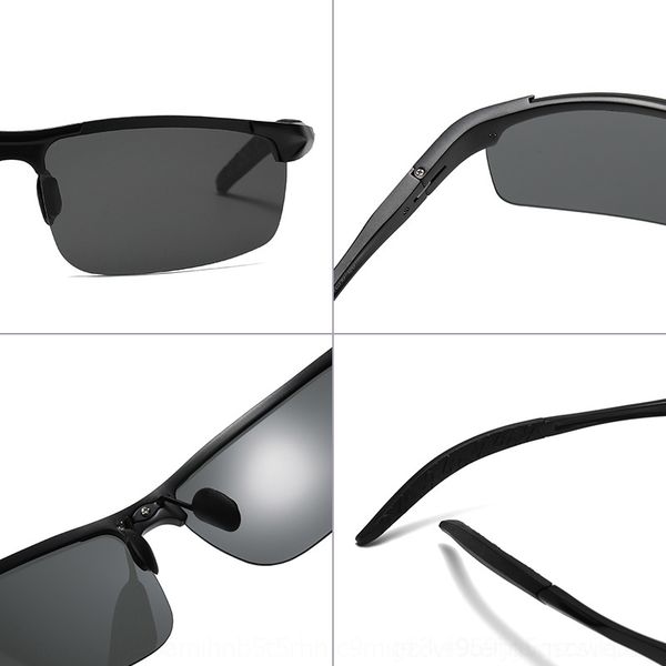 sxd men's aluminum magnesium half frame sports cycling riding night eyeglass vision goggles outdoor sunglasseses polarized driving all-, White;black
sxd men's aluminum magnesium half frame sports cycling riding night eyeglass vision goggles outdoor sunglasseses polarized driving all-, White;black
