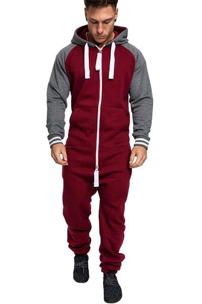 men's tracksuits cysincos suit jumpsuit garment pyjama winter men splicing hoodie sweatshirt sets loose zipper overalls hombre, Gray
men's tracksuits cysincos suit jumpsuit garment pyjama winter men splicing hoodie sweatshirt sets loose zipper overalls hombre, Gray