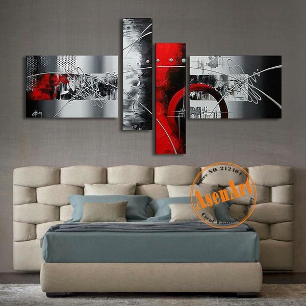 100% hand painted modern abstract decoration oil painting home picture for living room wall art canvas 4 piece unframed artwork paintings
100% hand painted modern abstract decoration oil painting home picture for living room wall art canvas 4 piece unframed artwork paintings