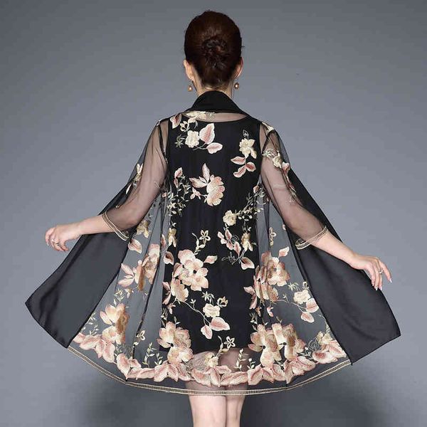 casual dresses middle aged women elegant floral embroidery dress two pieces set half sleeve o neck party vestidos plus size 92kh, Black;gray
casual dresses middle aged women elegant floral embroidery dress two pieces set half sleeve o neck party vestidos plus size 92kh, Black;gray
