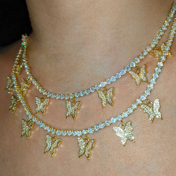 designer necklace luxury jewelry shiny crystal double layered butterfly wholesale for women chain on the neck charms choker pendants, Silver
designer necklace luxury jewelry shiny crystal double layered butterfly wholesale for women chain on the neck charms choker pendants, Silver