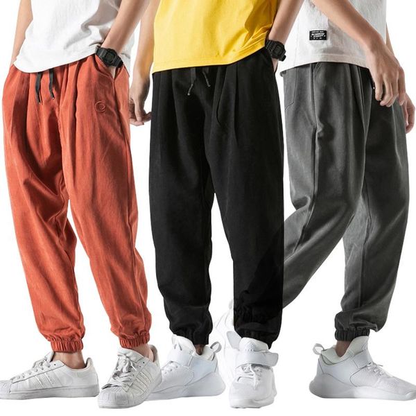 men's pants helisopus korean men fashion joggers sweatpants casual loose harem solid streetwear cargo trousers, Black
men's pants helisopus korean men fashion joggers sweatpants casual loose harem solid streetwear cargo trousers, Black