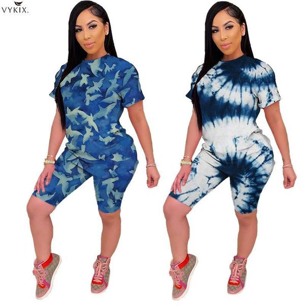 women sport tie dye black hole two piece set t-shirt knee length jogger sweatpants suit tracksuit matching sets clubwear outfits dress, White
women sport tie dye black hole two piece set t-shirt knee length jogger sweatpants suit tracksuit matching sets clubwear outfits dress, White