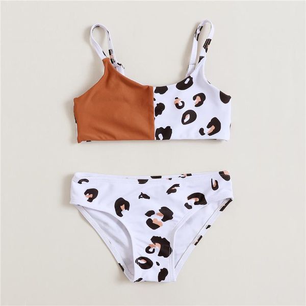 kid girl 2pcs bikini swimwear swimsuit leopard patchwork crop high waist triangle shorts swimming bathing suit children one-pieces, Black
kid girl 2pcs bikini swimwear swimsuit leopard patchwork crop high waist triangle shorts swimming bathing suit children one-pieces, Black