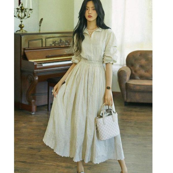 casual dresses family heavy industry quality elastic waist long skirt yang chaoyue same embroidery dress female-6050, Black;gray
casual dresses family heavy industry quality elastic waist long skirt yang chaoyue same embroidery dress female-6050, Black;gray