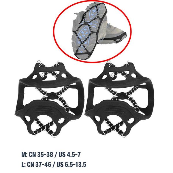 cords, slings and webbing 1 pair anti-skid snow ice tpe +steel wire elastomer climbing shoes cover spikes grips cleats over covers crampons
cords, slings and webbing 1 pair anti-skid snow ice tpe +steel wire elastomer climbing shoes cover spikes grips cleats over covers crampons