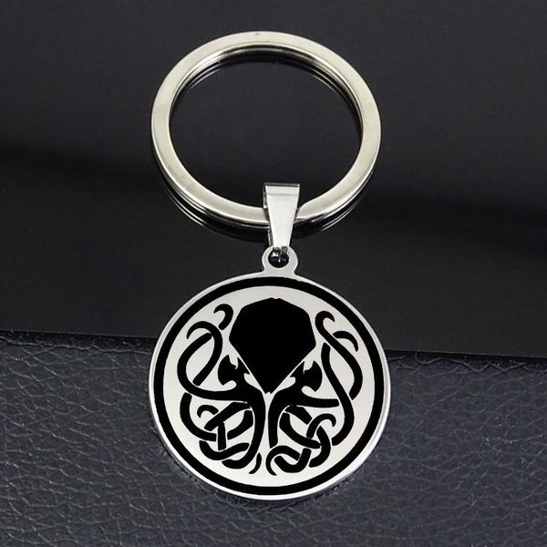 keychains cthulhu symbol keychain listing stainless steel keyring llavero jewelry for friend yp7001, Silver
keychains cthulhu symbol keychain listing stainless steel keyring llavero jewelry for friend yp7001, Silver