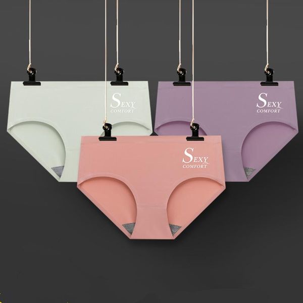 women's panties women seamless graphene ice silk briefs soft underpants invisible underwear low waist lingerie panty thong 3pcs/lot, Black;pink
women's panties women seamless graphene ice silk briefs soft underpants invisible underwear low waist lingerie panty thong 3pcs/lot, Black;pink