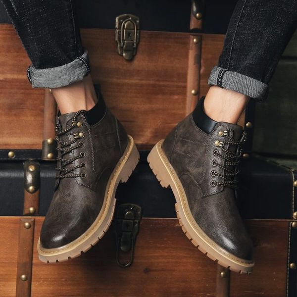 dress shoes botas masculinas de renda com cabeça redonda e renda, botas martin outono ponta alta, versátil, estilosa, 8kharticulada, novo, n, Black
dress shoes botas masculinas de renda com cabeça redonda e renda, botas martin outono ponta alta, versátil, estilosa, 8kharticulada, novo, n, Black