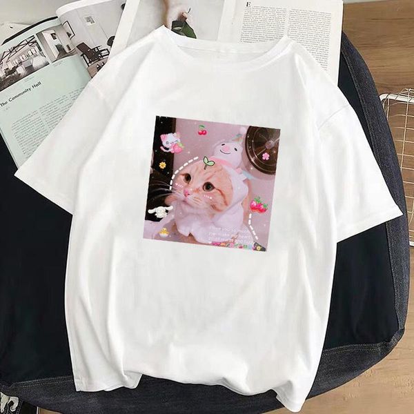 women's t-shirt fashion cats dogs printed women t shirts loves casual female t-shirts short sleeve woman tees funny, White
women's t-shirt fashion cats dogs printed women t shirts loves casual female t-shirts short sleeve woman tees funny, White