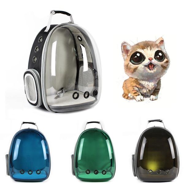 cat carriers,crates & houses space bag pure color transparent easy to carry pet dog take out backpack
cat carriers,crates & houses space bag pure color transparent easy to carry pet dog take out backpack