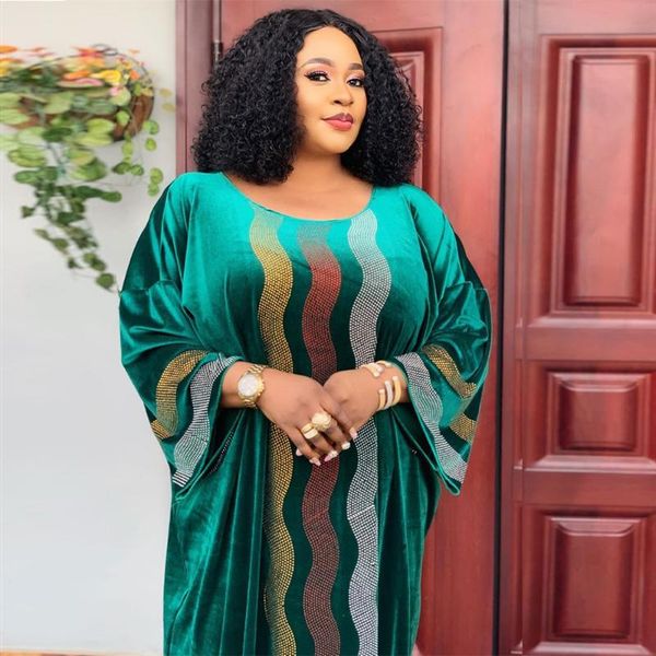 african velvet dresses women drill colorful boubou dashiki plus size clothes abaya dubai robe south africa long dress ethnic clothing, Red
african velvet dresses women drill colorful boubou dashiki plus size clothes abaya dubai robe south africa long dress ethnic clothing, Red