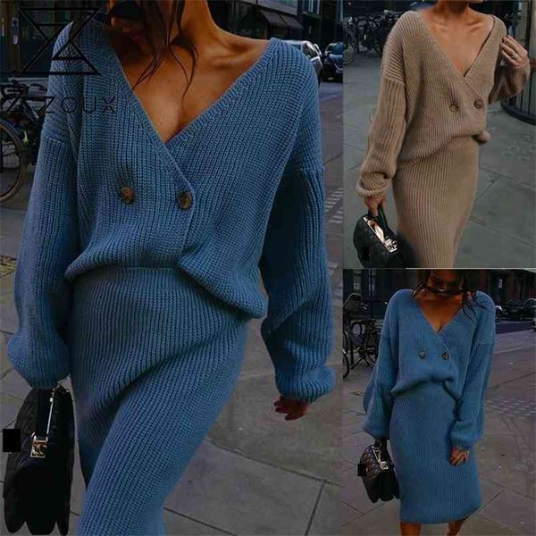 women sets sweater suits long sleeve loose casual knitwear cardigan with skirt knit two piece 210513, White
women sets sweater suits long sleeve loose casual knitwear cardigan with skirt knit two piece 210513, White