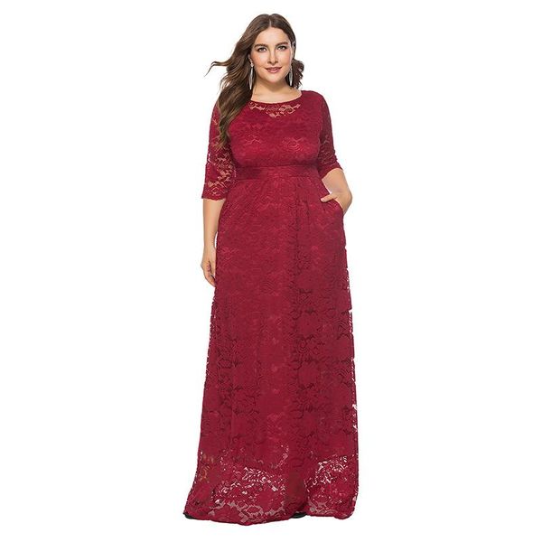 casual dresses vestidos hollow lace women dress female 2021 fashion large size loose long nbh495, Black;gray
casual dresses vestidos hollow lace women dress female 2021 fashion large size loose long nbh495, Black;gray