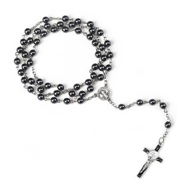 jesus christ cross pendant necklaces alloy bead long chain mens women virgin mary christian fashion jewelry rosary necklace, Silver
jesus christ cross pendant necklaces alloy bead long chain mens women virgin mary christian fashion jewelry rosary necklace, Silver